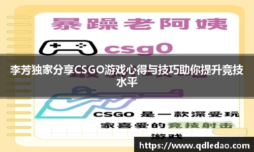 李芳独家分享CSGO游戏心得与技巧助你提升竞技水平