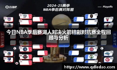 今日NBA季后赛湖人对决火箭精彩对抗赛全程回顾与分析
